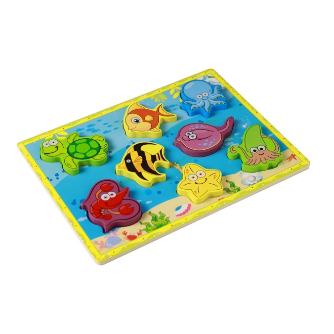 Wooden Underwater World Puzzle