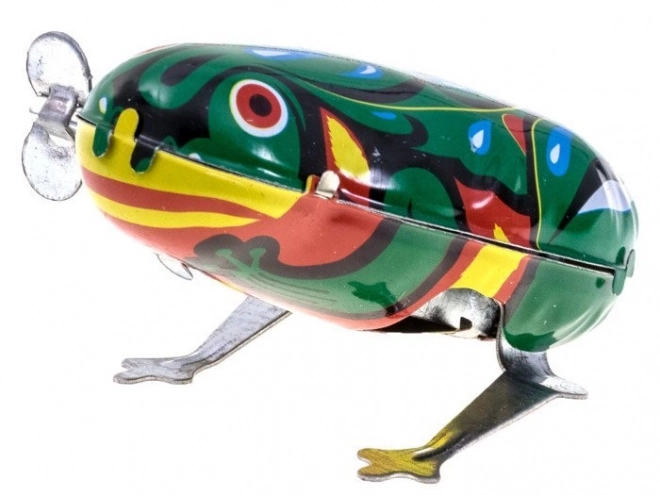 Wind-Up Metal Frog