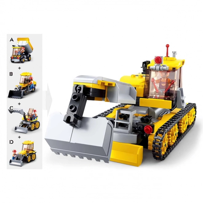 Sluban Town Builders Small Track Excavator