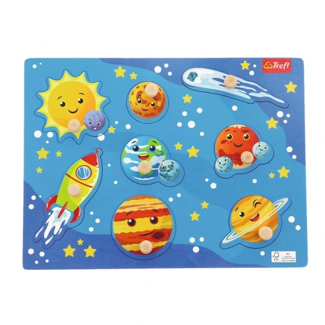 Trefl Wooden Space Puzzle