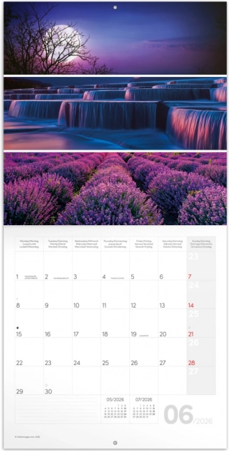 Calendrier Notes Paleta 2026