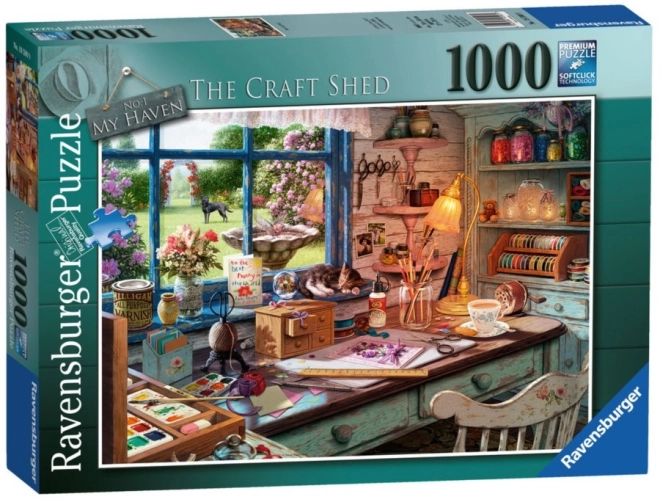 Ravensburger My Haven Puzzle - Craft Workshop 1000 Pieces