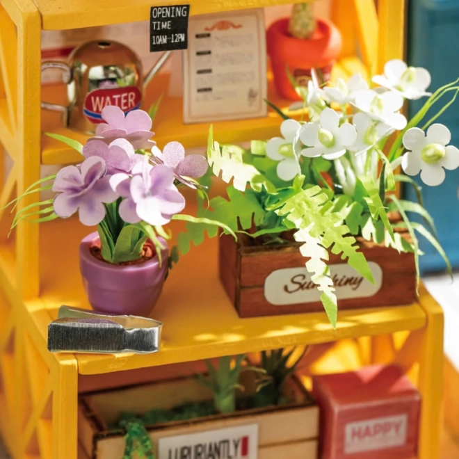 Robotime Rolife Spring Flower Meeting DIY Miniature House