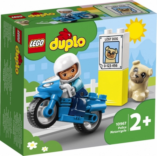 Police Motorcycle LEGO DUPLO Town