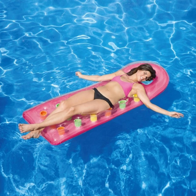 Inflatable Pool Lounger Pink