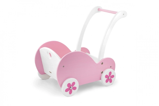 Wooden Doll Stroller