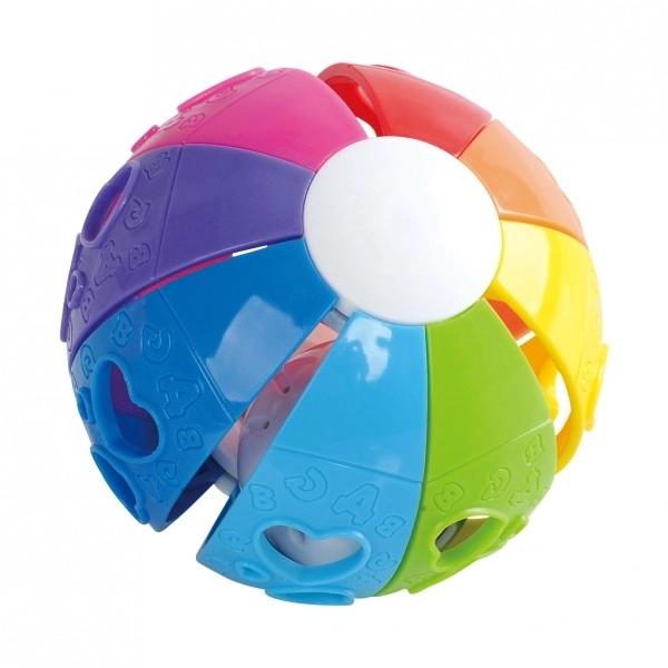 Rainbow Rattle Ball