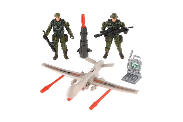 Army Soldiers with Airplane and Accessories