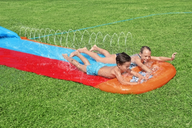 Double Water Slide for Kids 3+ Tsunami Trail 488cm