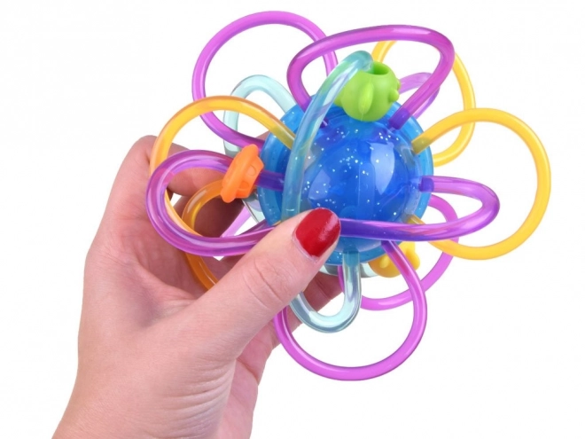 Colorful Baby Teething Rattle by Hola – A