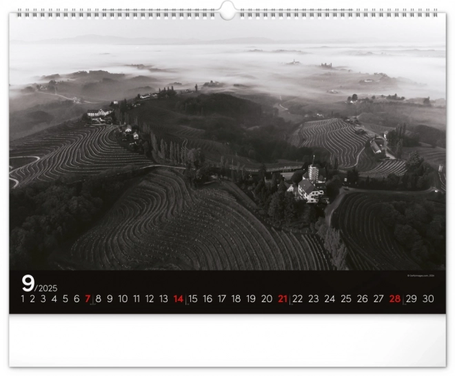 Notique wall calendar dreamy landscape 2025