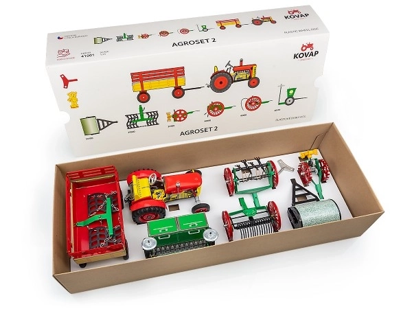 Agroset 2 Tractor Set