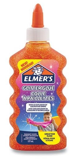 Elmer's Glitter Glue Orange