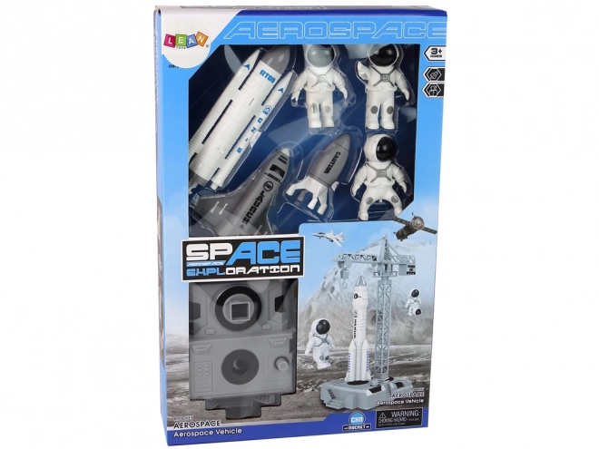 Space Adventure Playset with Shuttle and Rocket