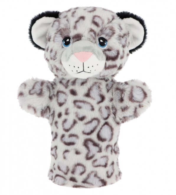 Keeleco Snow Leopard Eco Plush Hand Puppet