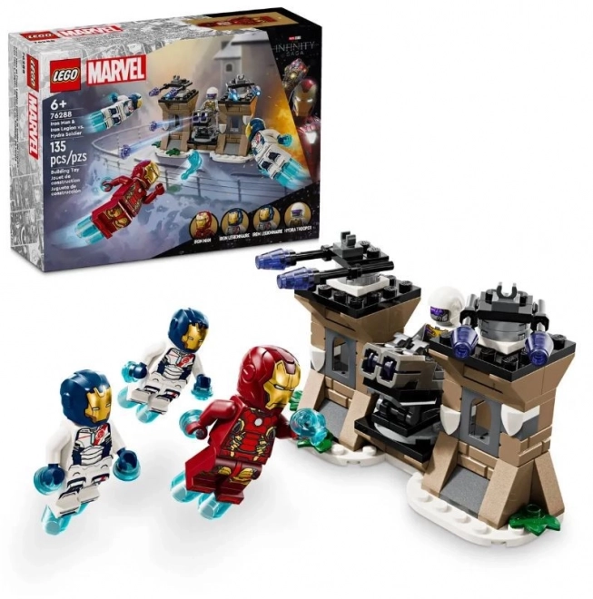 Iron Man and Iron Legion vs. Hydra Soldier LEGO Set