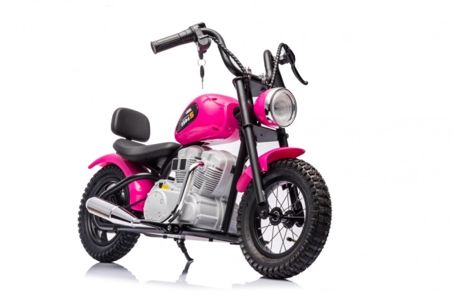 Pink Rechargeable Motorbike