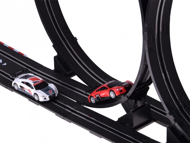 Electric Racing Track with Audi Cars