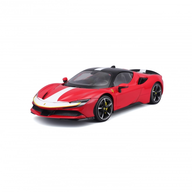 Bburago Ferrari Signature Series SF90 Stradale Assetto Fiorano Model Car