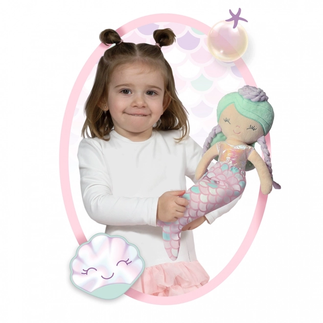 Plush Doll Ocean Fantasy with Cradle