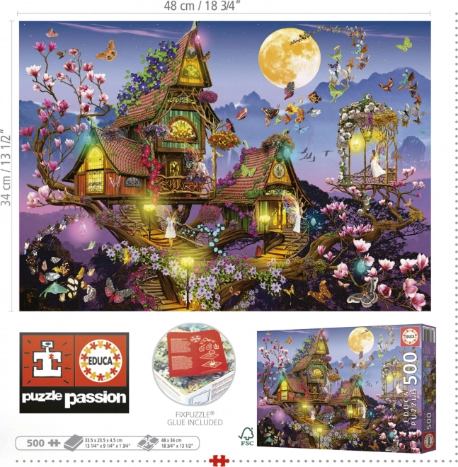 Fairy House Puzzle 500 Pieces