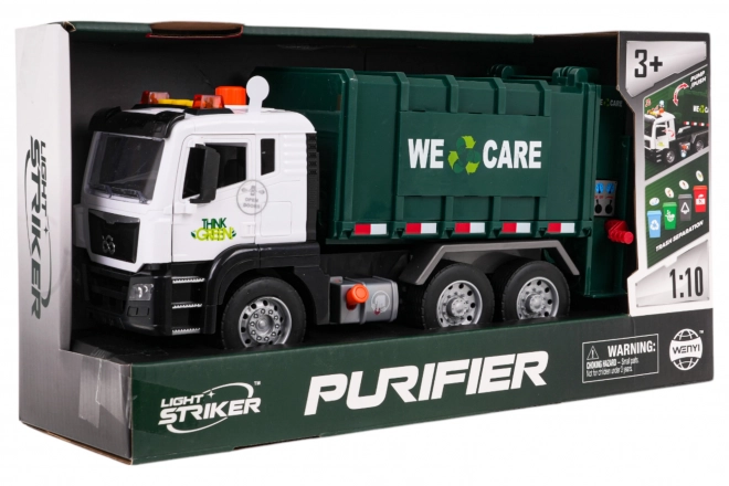 Garbage Truck with Lights and Sound Function