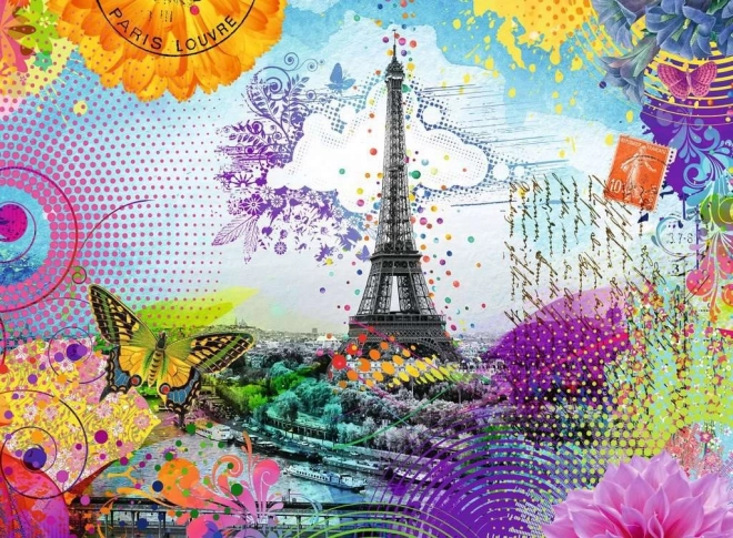 Postcard from Paris Puzzle 500 Pieces