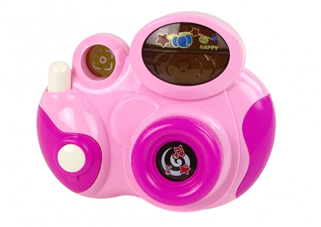 Interactive Camera Toy for Toddlers - Pink