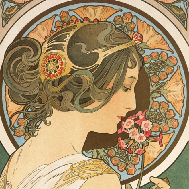 Notique Art Calendar Alfons Mucha 2025