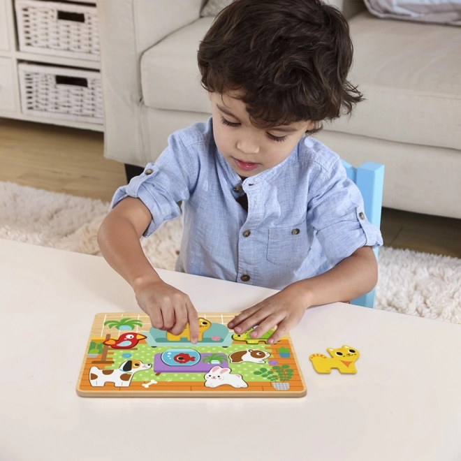 Inlegpuzzel Knuffels van 2Kids Toys