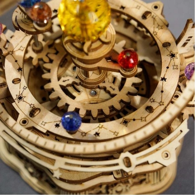 Robotic 3D Puzzle Music Box Historical Astronomical Clock