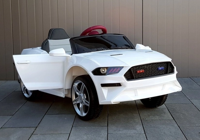 Electric Kids Ride-On Car White