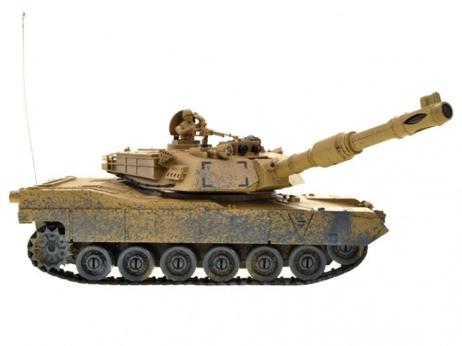 Remote Controlled Desert Camouflage Tank M1A2