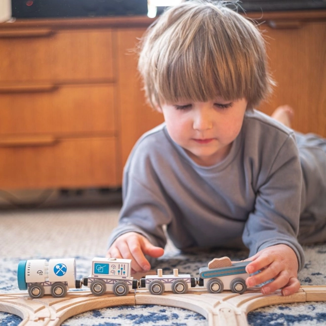 Bigjigs Rail Wooden Mining Train