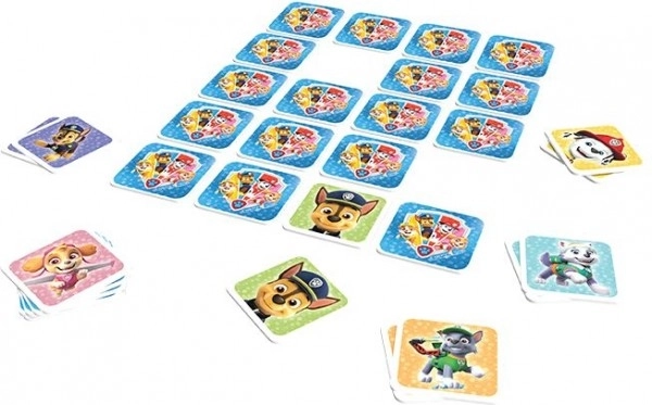 Paw Patrol Travel Memory Game with Coloring Pages