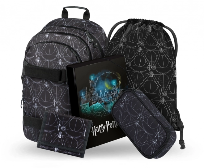 Baagl Harry Potter Deathly Hallows School Set