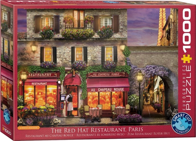 EuroGraphics Puzzle The Red Hat Restaurant Paris 1000 Pieces