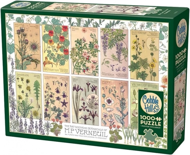 Cobble Hill Botanika Puzzle by Verneuil 1000 Pieces