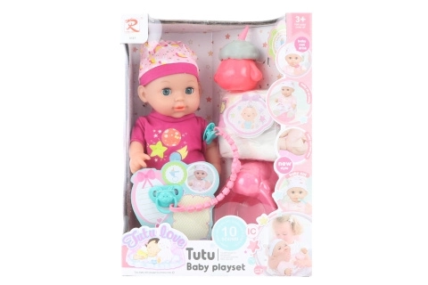 Crying Baby Doll with Accessories