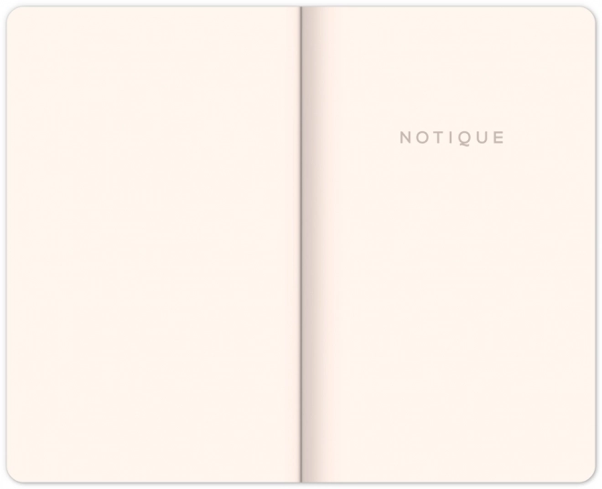 Notique Dark Blue Dotted Notebook