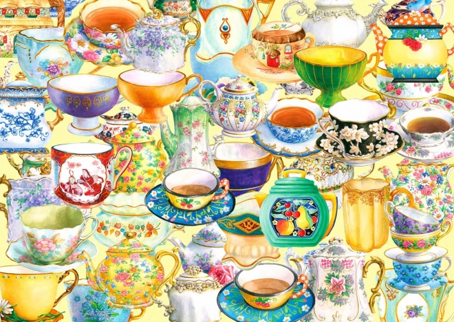 Enjoy Tea Time Puzzle 1000 Pieces