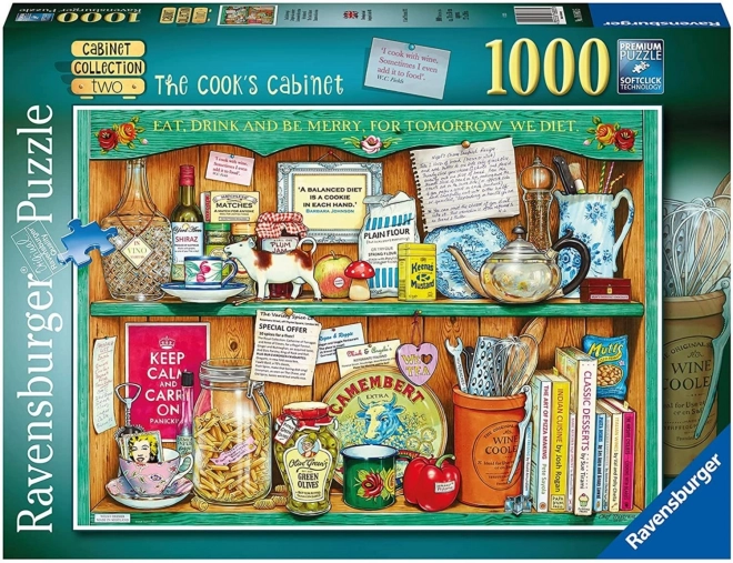 Ravensburger Puzzle Cabinet Collection: The Chef's Sideboard