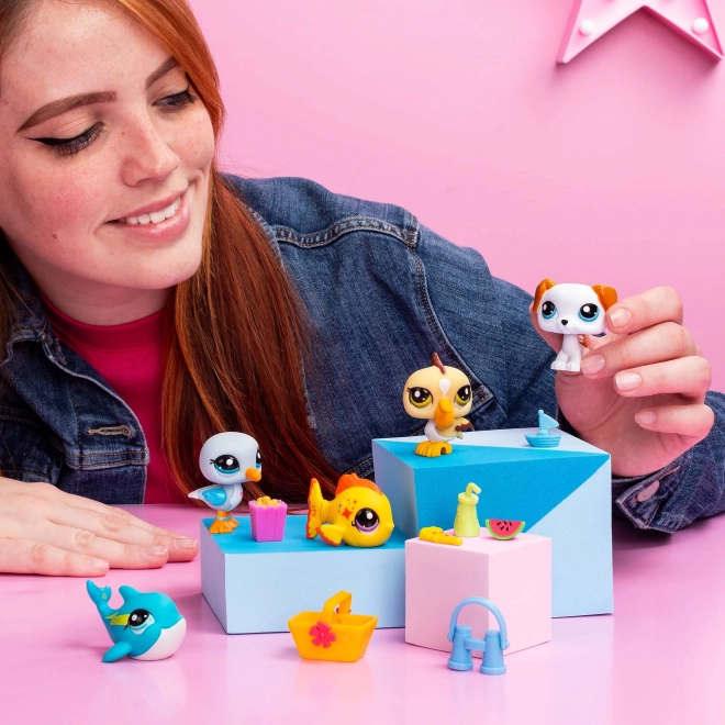 Littlest Pet Shop Beach Figures Set