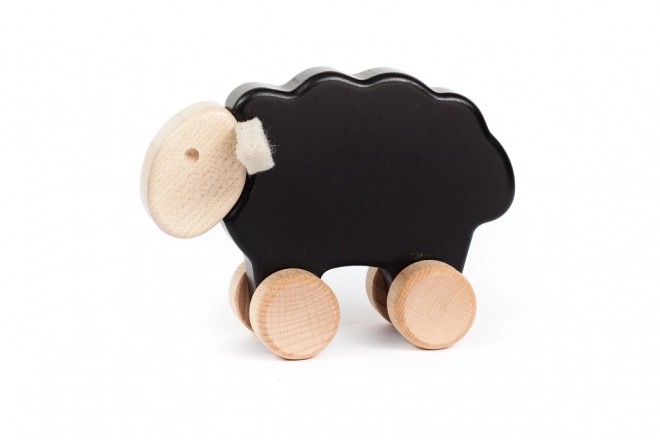 Wooden Black Sheep Toy