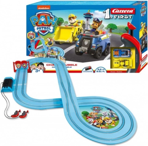 Carrera First Paw Patrol Slot Car Track 2.9 m