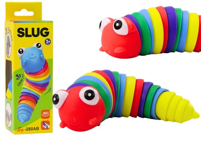 Flexible Caterpillar Snail Sensory Stress Toy