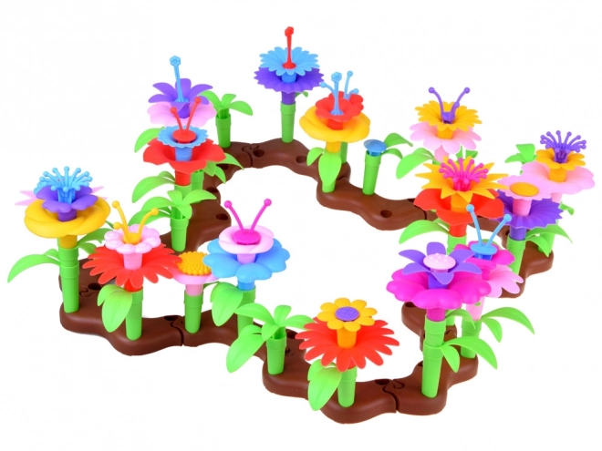 Creative Construction Flower Garden Set