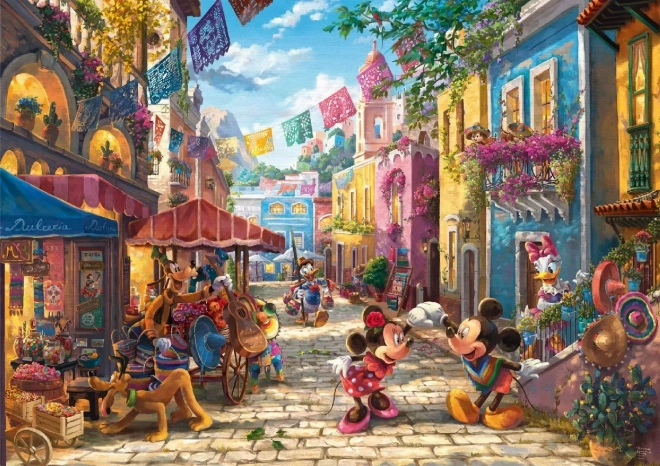 Mickey & Minnie in Mexico 6000 Piece Puzzle