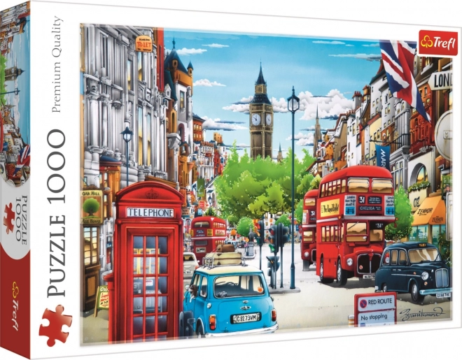 1000 Piece Puzzle - London Street