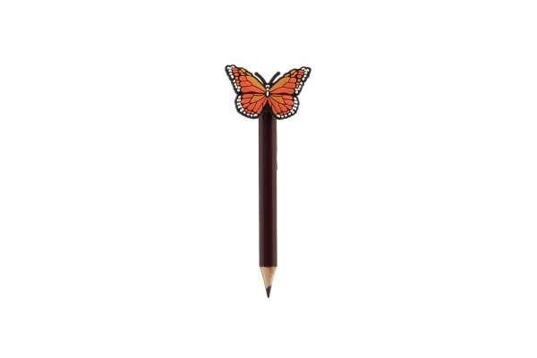 Colorful Pencils with Butterfly Decorations